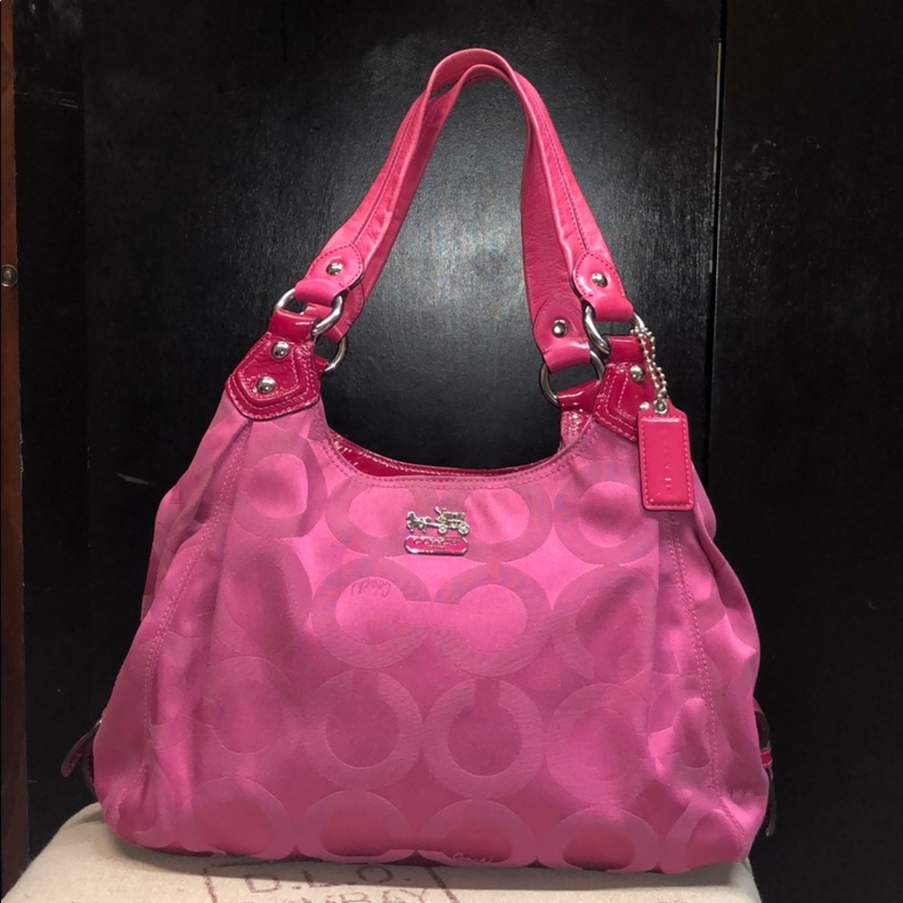 Coach original pink purse mint condition
